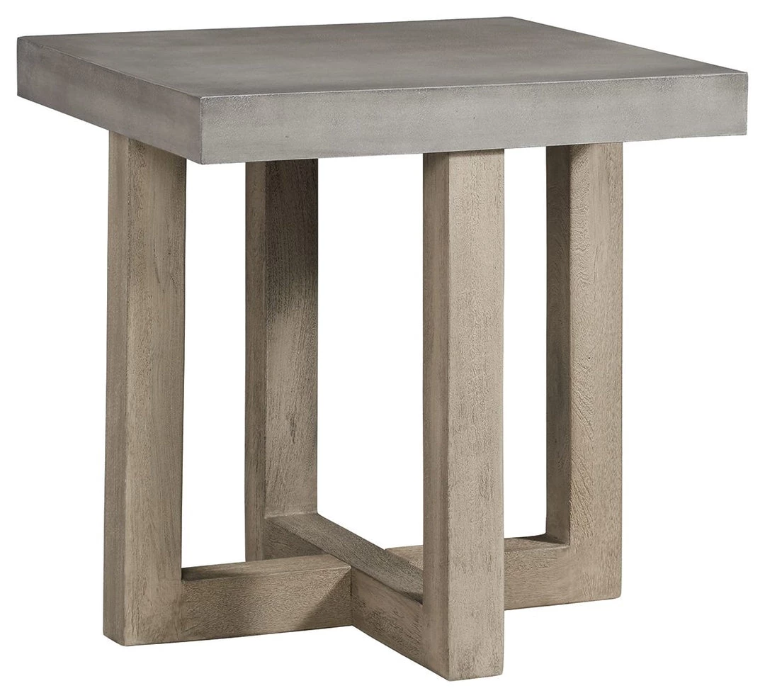 Signature Design By Ashley® Lockthorne - Gray - Square End Table 3 Signature Design By Ashley® Lockthorne - Gray - Square End Table