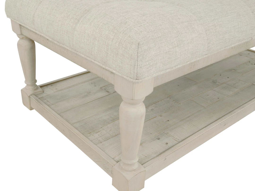 Ashley Furniture Shawnalore - Whitewash - Ottoman Cocktail Table Tables 11 Ashley Furniture Shawnalore - Whitewash - Ottoman Cocktail Table Tables