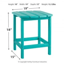 Ashley Furniture Tables Sundown Treasure - Cottage - Rectangular End Table