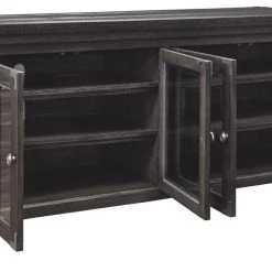 Ashley Furniture Todoe - Gray - Extra Large Tv Stand