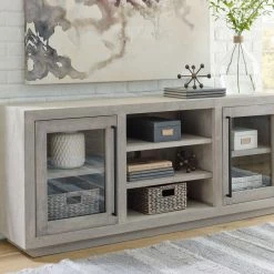 Ashley Furniture Lockthorne - Warm Gray - Accent Cabinet Cabinets