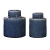 Uttermost Saniya Blue Containers, S/2 1 Uttermost Saniya Blue Containers, S/2
