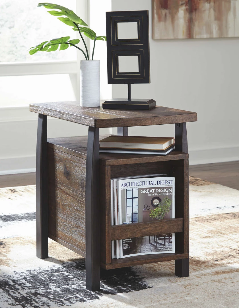 Ashley Furniture Vailbry - Brown - Chair Side End Table 7 Ashley Furniture Vailbry - Brown - Chair Side End Table