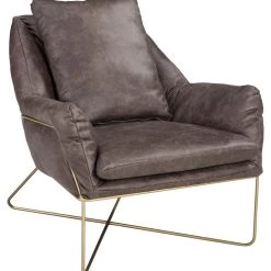 Ashley Furniture Crosshaven - Dark Gray - Accent Chair