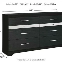Ashley Furniture Dressers Starberry - Patterned - Dresser, Mirror