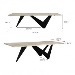Moe's Home Collection Bird Dining Table Large