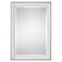 Accessories Uttermost Lahvahn White Silver Mirror