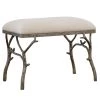 Uttermost Lismore Small Fabric Bench 2 Uttermost Lismore Small Fabric Bench