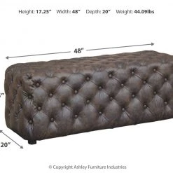 Ashley Furniture Lister - Accent Ottoman Ottomans