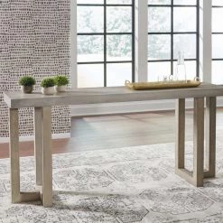 Signature Design By Ashley® Lockthorne - Gray - Console Sofa Table