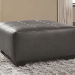 Ashley Furniture Aberton - Gray - Oversized Accent Ottoman Ottomans