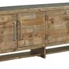 Ashley Furniture TV Stands Mozanburg - Rustic Brown - Extra Large Tv Stand