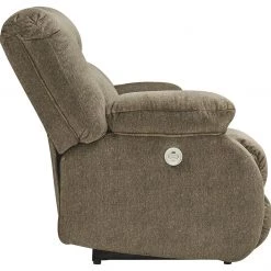 Ashley Furniture Burkner - Mocha - Reclining Power Sofa