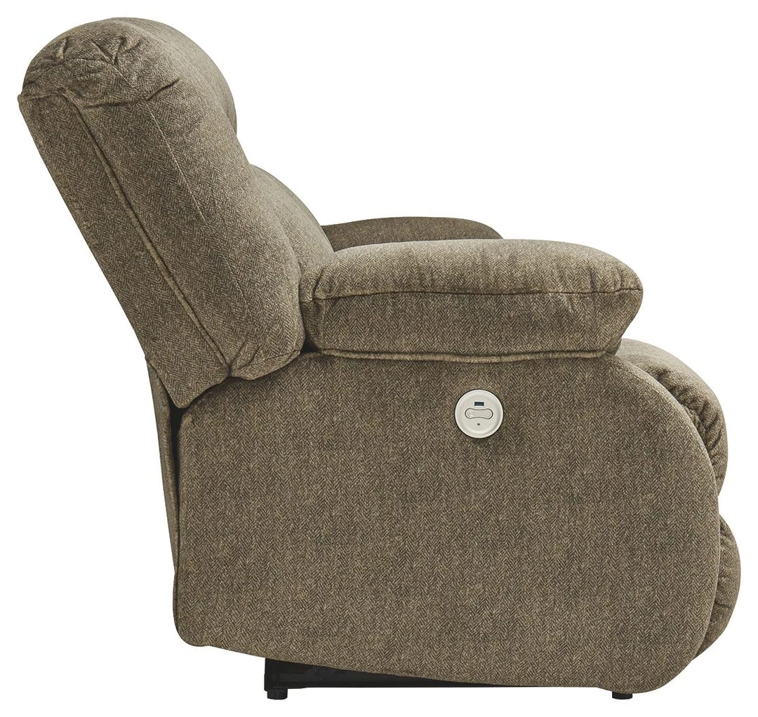 Ashley Furniture Burkner - Mocha - Reclining Power Sofa 4 Ashley Furniture Burkner - Mocha - Reclining Power Sofa