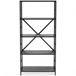 Ashley Furniture Freedan - Grayish Brown - Bookcase Bookcases 13 Ashley Furniture Freedan - Grayish Brown - Bookcase Bookcases