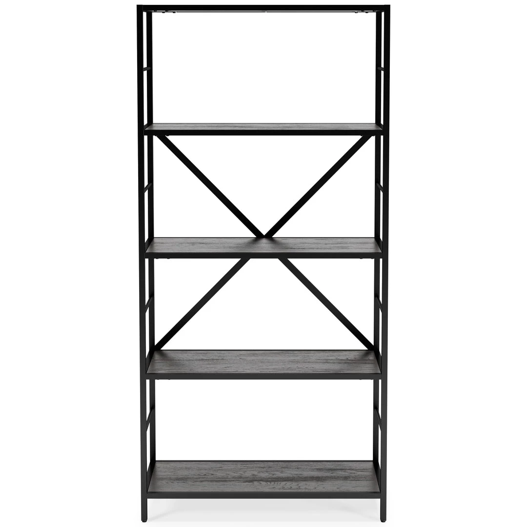 Ashley Furniture Freedan - Grayish Brown - Bookcase Bookcases 5 Ashley Furniture Freedan - Grayish Brown - Bookcase Bookcases