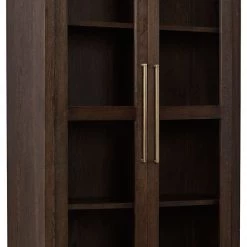 Ashley Furniture Balintmore - Dark Brown - Accent Cabinet - Vertical Cabinets