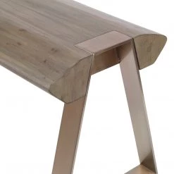 Uttermost Acai Light Gray Bench Benches