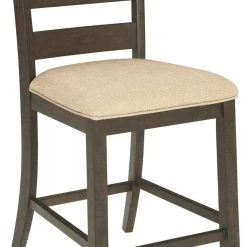 Ashley Furniture Stools Rokane - Light Brown - Upholstered Barstool (2/cn)