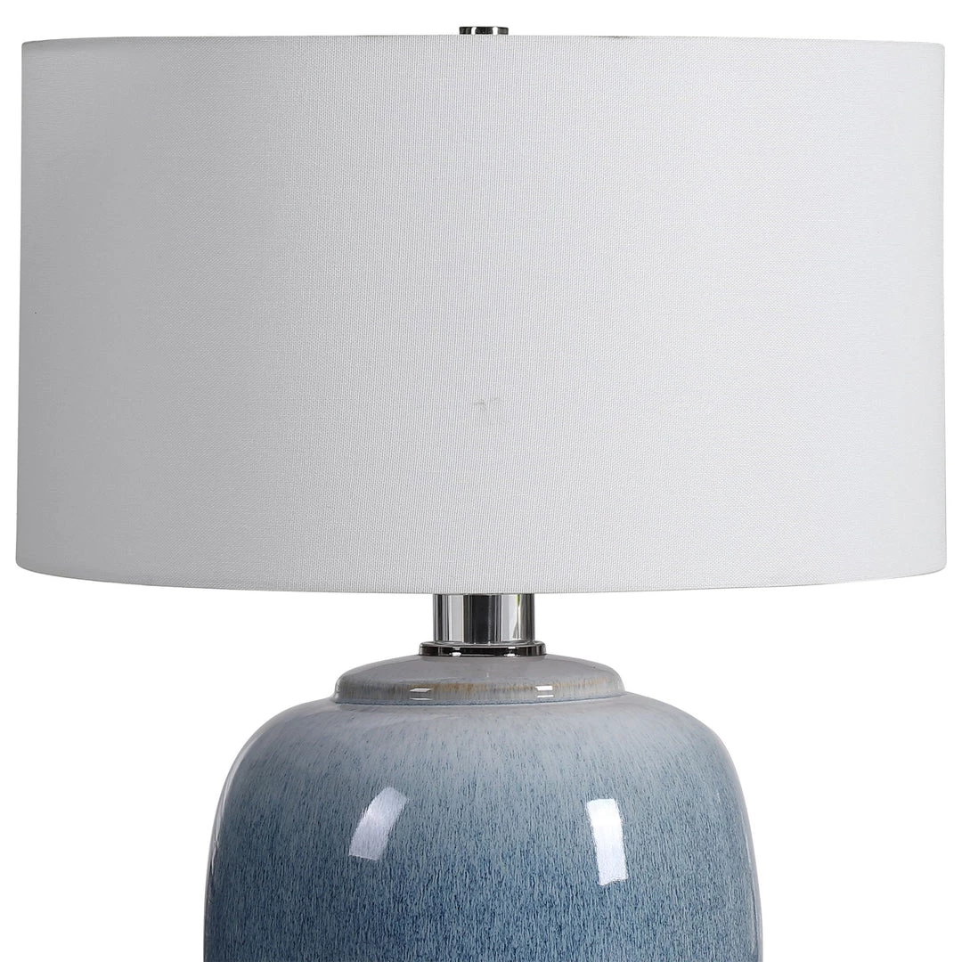 Uttermost Blue Waters Ceramic Table Lamp 4 Uttermost Blue Waters Ceramic Table Lamp