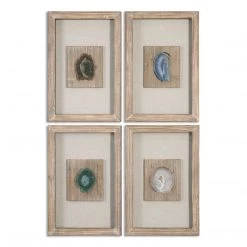 Uttermost Agate Stone, S/4 Accessories