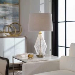 Uttermost Spezzano Crackled Glass Lamp Accessories