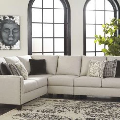 Signature Design By Ashley® Hallenberg - Left Arm Facing Sofa With Corner Wedge, Right Arm Facing Loveseat Sectional
