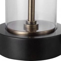 Table Decor Uttermost Charvi Glass Candleholders, Set/2