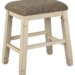 Ashley Furniture Bolanburg - Beige - Upholstered Stool (2/cn) Stools