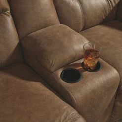 Ashley Furniture Reclining Furniture Boxberg - Console - Reclining Loveseats
