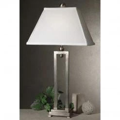 Uttermost Conrad Silver Table Lamp