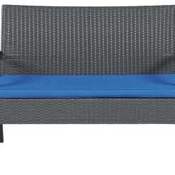 Signature Design By Ashley® Outdoor Sets Alina - Gray/blue - Love/chairs/table Set (4/cn) 27 Signature Design By Ashley® Outdoor Sets Alina - Gray/blue - Love/chairs/table Set (4/cn)