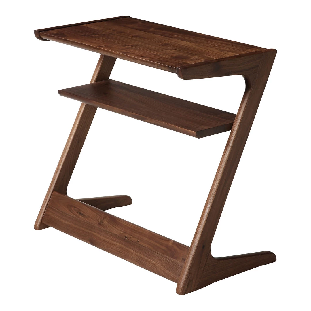 Moe's Home Collection Tables Sakai Accent Table Walnut 6 Moe's Home Collection Tables Sakai Accent Table Walnut