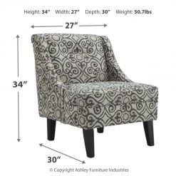 Ashley Furniture Chairs Kestrel - Wrought Iron - Accent Chair