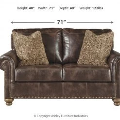 Ashley Furniture Nicorvo - Coffee - Loveseat
