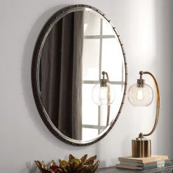 Uttermost Benedo Round Mirror 18 Uttermost Benedo Round Mirror