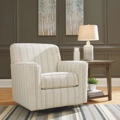 Signature Design By Ashley® Alandari - Gray - 3 Pc. - Sofa, Loveseat, Swivel Glider Accent Chair Living Room Sets