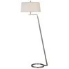 Accessories Uttermost Ordino Modern Nickel Floor Lamp