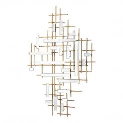 Accessories Uttermost Apollo Gold & Mirrored Wall Art