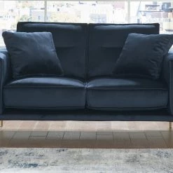 Ashley Furniture Macleary - Navy - Loveseat Loveseats 9 Ashley Furniture Macleary - Navy - Loveseat Loveseats