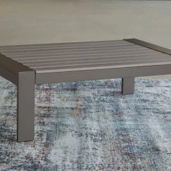 Signature Design By Ashley® Tables Tropicava - Taupe - Rectangular Cocktail Table