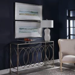 Accessories Uttermost Panoramic Seascape Framed Prints Set/2