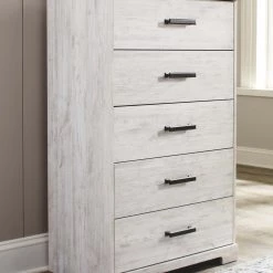 Signature Design By Ashley® Shawburn - Best In Class - Panel Platform Bed - Nightstand Bedroom Sets