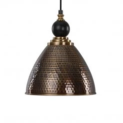 Accessories Uttermost Adastra 1 Light Antique Brass Pendant