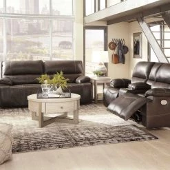Signature Design By Ashley® Reclining Furniture Ricmen - 2 Seat Power Reclining Sofa Adjustable Headrest, Power Reclining Loveseat With Adjustable HDRST 12 Signature Design By Ashley® Reclining Furniture Ricmen - 2 Seat Power Reclining Sofa Adjustable Headrest, Power Reclining Loveseat With Adjustable HDRST