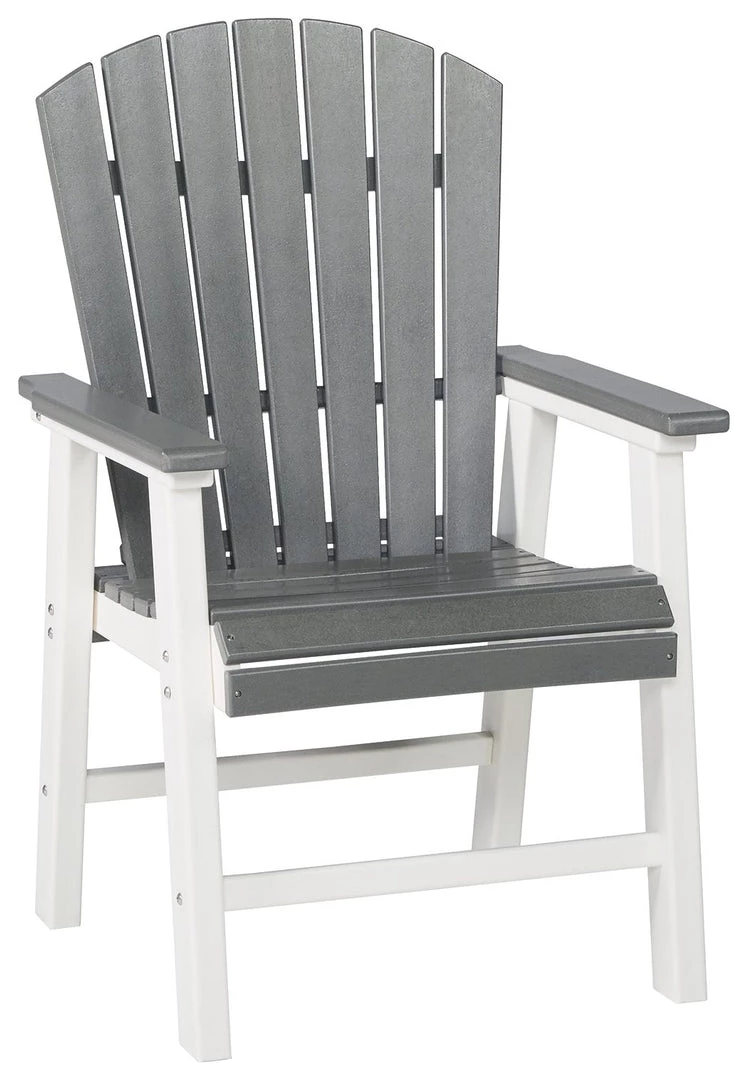 Signature Design By Ashley® Chairs Transville - Gray/white - Arm Chair (2/cn) 3 Signature Design By Ashley® Chairs Transville - Gray/white - Arm Chair (2/cn)