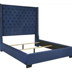 Ashley Furniture Coralayne - Blue - Queen Upholstered Headboard