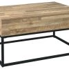 Ashley Furniture Gerdanet - Natural - Lift Top Cocktail Table