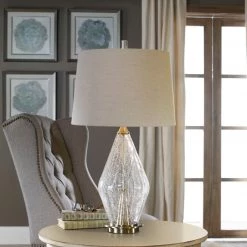 Uttermost Spezzano Crackled Glass Lamp Accessories