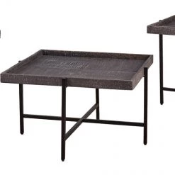 Ashley Furniture Piperlyn - Dark Brown/black - Occasional Table Set (3/cn) Tables